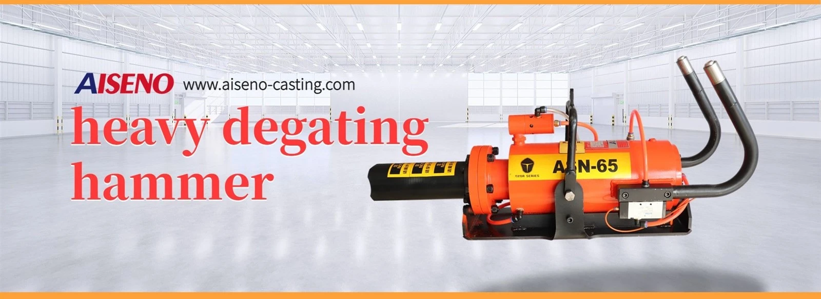 AISENO ASN-65 heavy degating hammer for foundry casting riser removal
